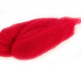 Trilobal Superfine Wing Hair, Crimson Red